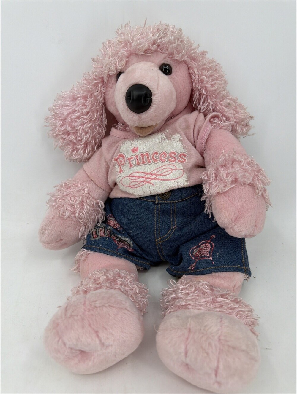 Jazzy Pink Poodle Plush-Build-a-Bear- 20 in.- '2011'